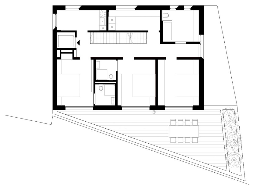 Aus Lkw-Garage wird Einfamilienhaus